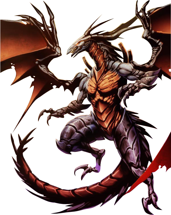 Fantasy Dragon Png File - Dragon Ff (600x836), Png Download