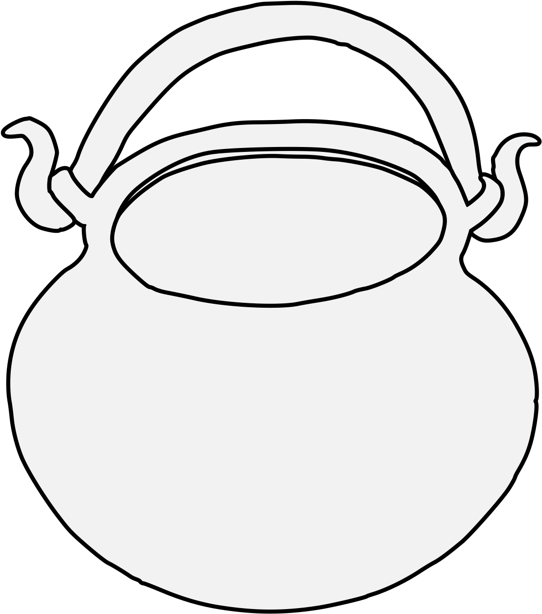 Cauldron (1143x1274), Png Download
