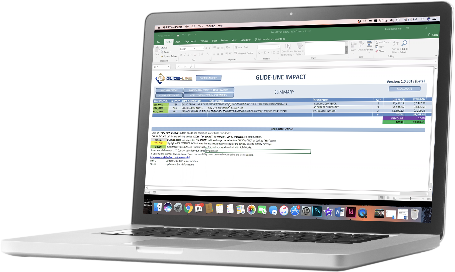 Impact Laptop-1 - Netbook (1917x1164), Png Download