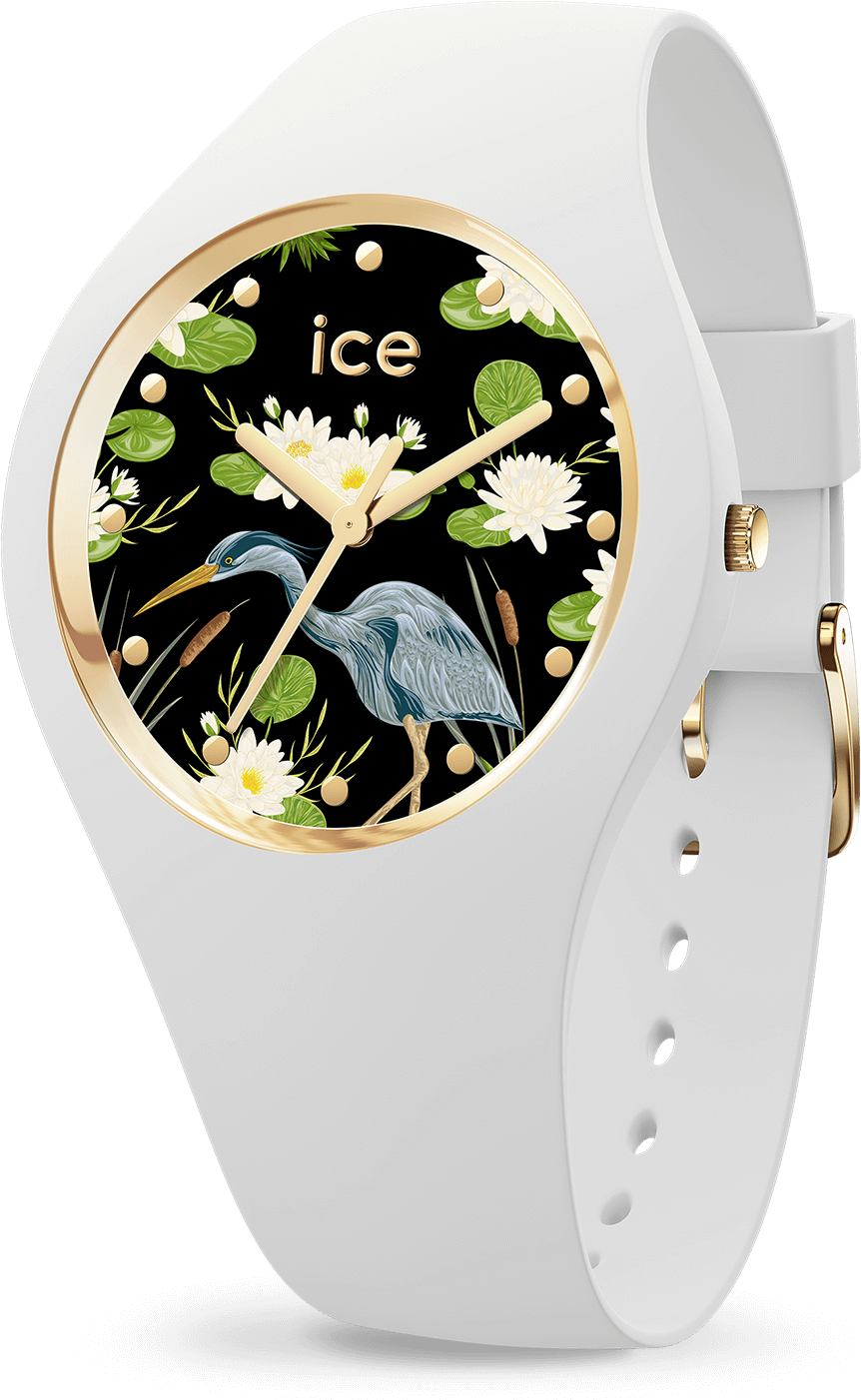 Ice Flower - Waterlily - Ice Watch Fleur (1500x1500), Png Download