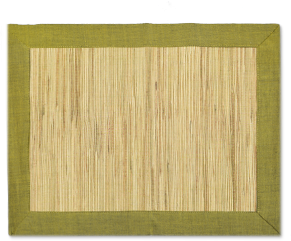 Waterlily Placemats - Green - Plywood (600x600), Png Download