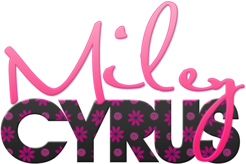 Miley Cyrus Logo Png - Textos Png De Miley Cyrus (894x894), Png Download