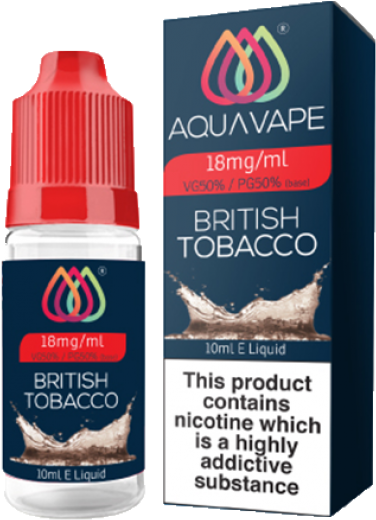 British Tobacco Eliquid High - Aquavape Liquids (593x772), Png Download