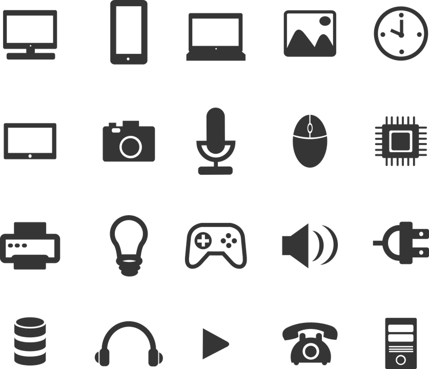 Iconos Png - Iconos Tecnologia (837x720), Png Download
