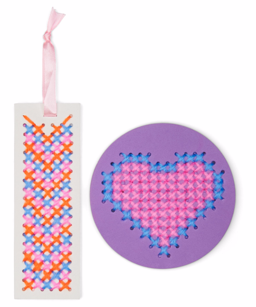 My First Cross Stitch - Heart (1920x984), Png Download