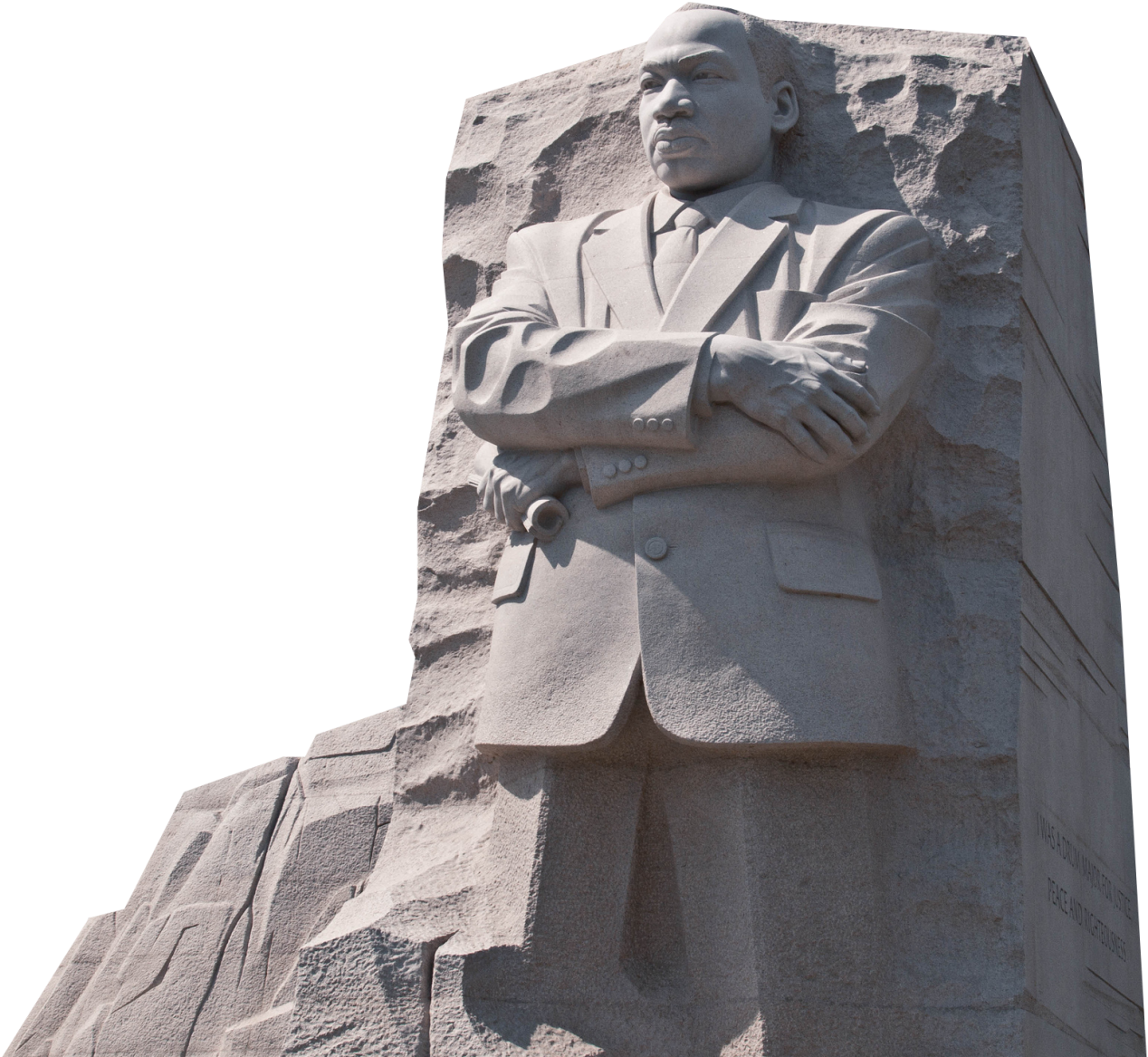 Martin Luther King Jr - Martin Luther King, Jr. Memorial (1280x1187), Png Download