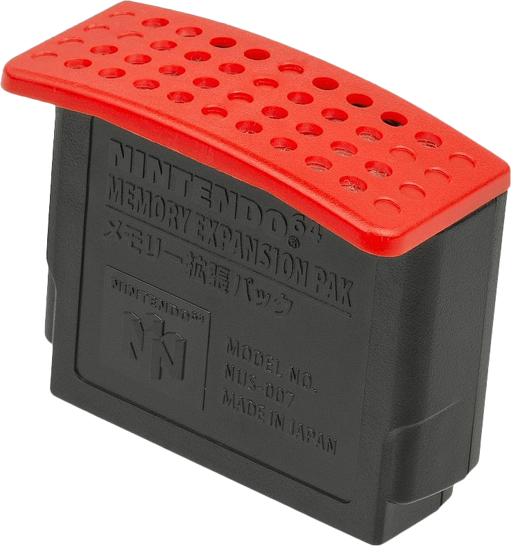 Nintendo 64 Memory Expansion Pak N64-1 - N64 Expansion Pak Png (737x788), Png Download