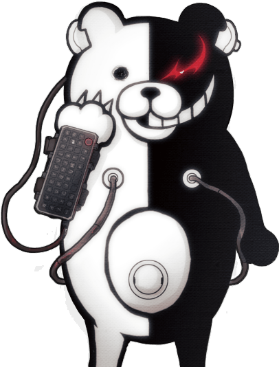 21 - Monokuma Danganronpa (960x560), Png Download