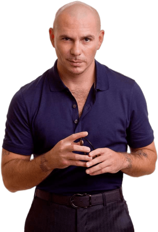 Download - Transparent Pitbull Rapper Png (643x920), Png Download