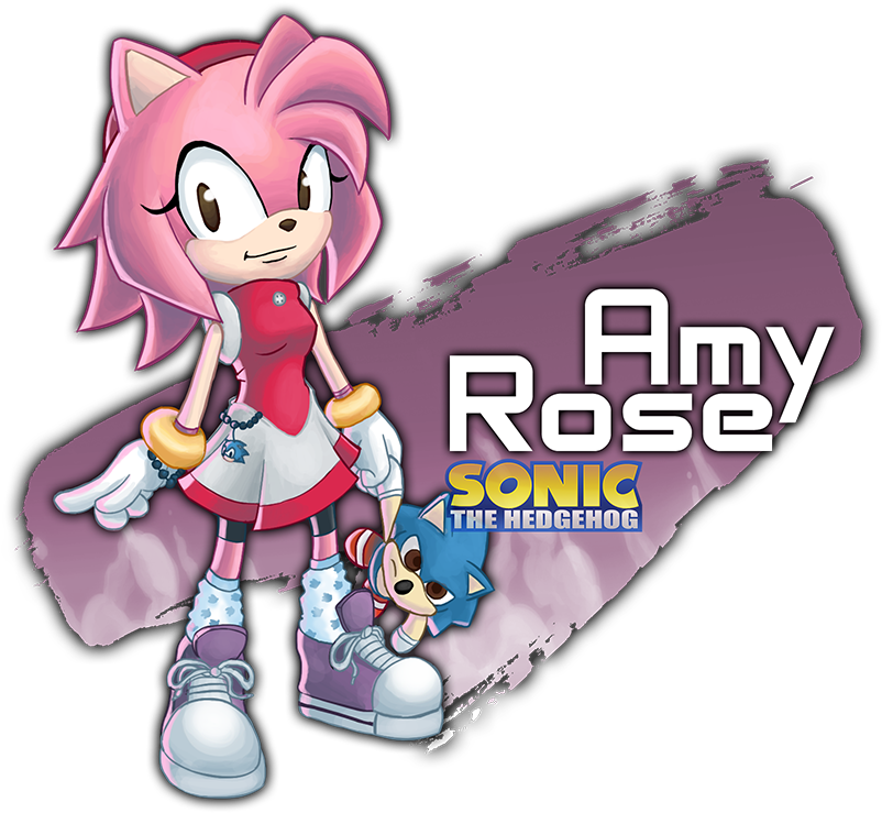 Jzjumxp - Amy Rose Sonic Ova (850x800), Png Download