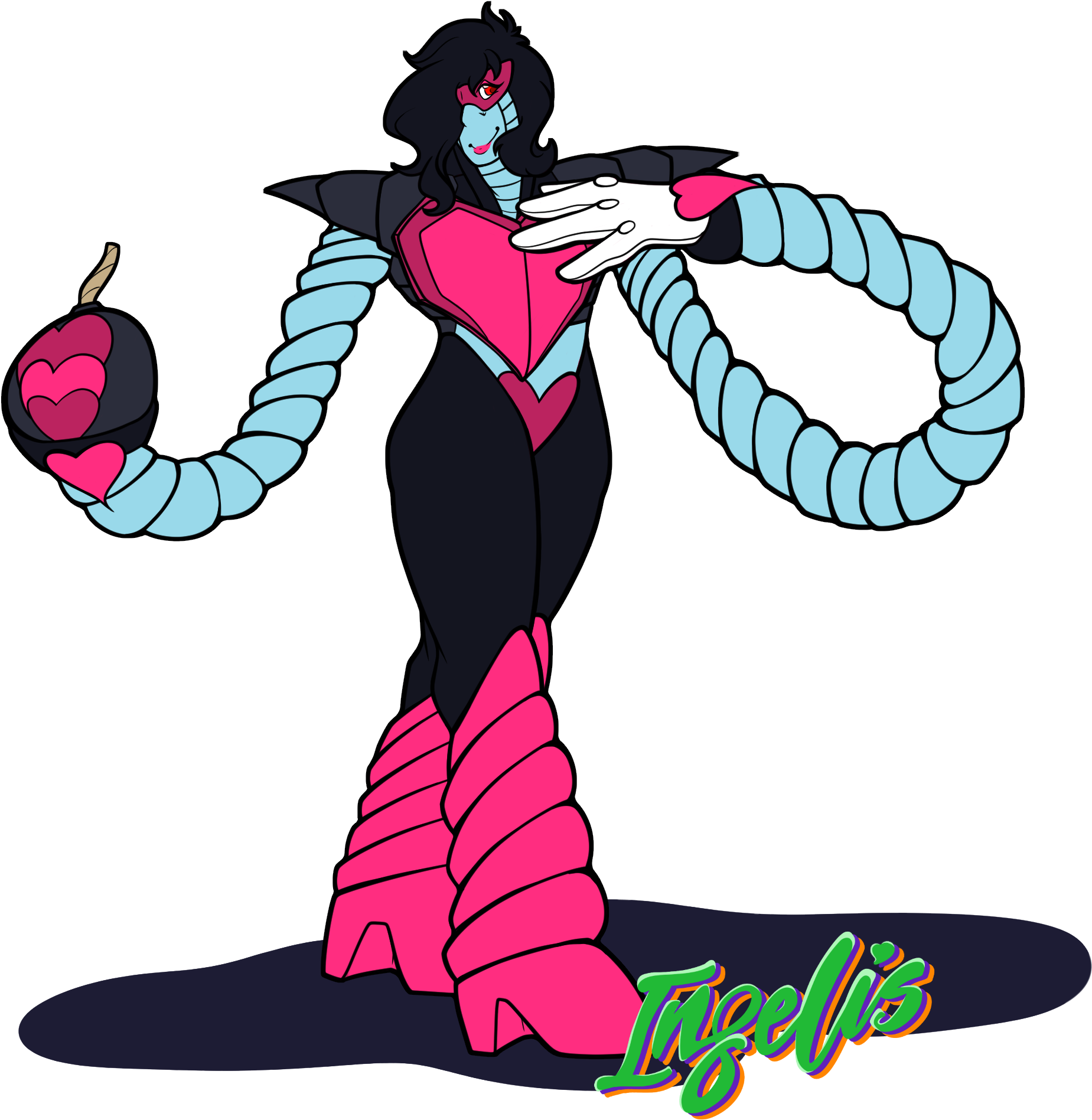 Flat Colours Mettarms Ex By Infelis Fur Affinity [dot] - Illustration (1858x1906), Png Download