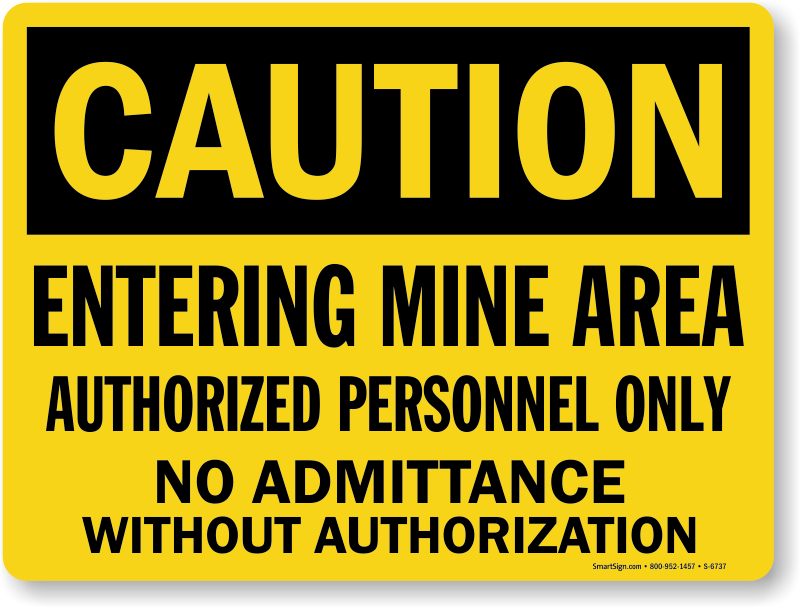 Zoom, Price, Buy - Mine Signs (800x607), Png Download