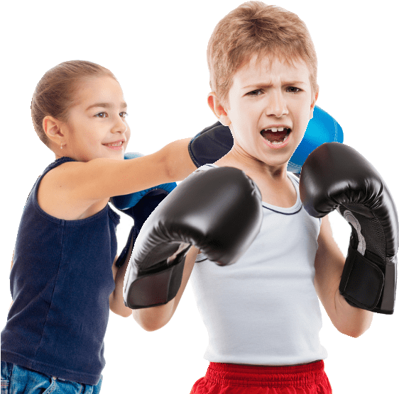 Kids Boxing Chelmsford - Boxing Kids Png (561x615), Png Download