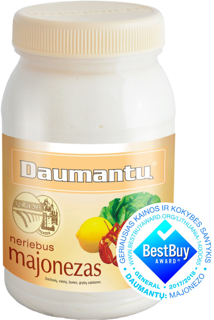 Mayonnaise 24% Fat (740x652), Png Download