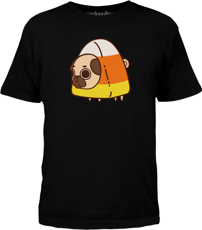 Puglie Candycorn - Cartoon (1000x1000), Png Download