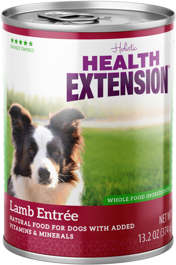 Health Extension Lamb Entree Canned Dog Food - Dog Food (714x1000), Png Download