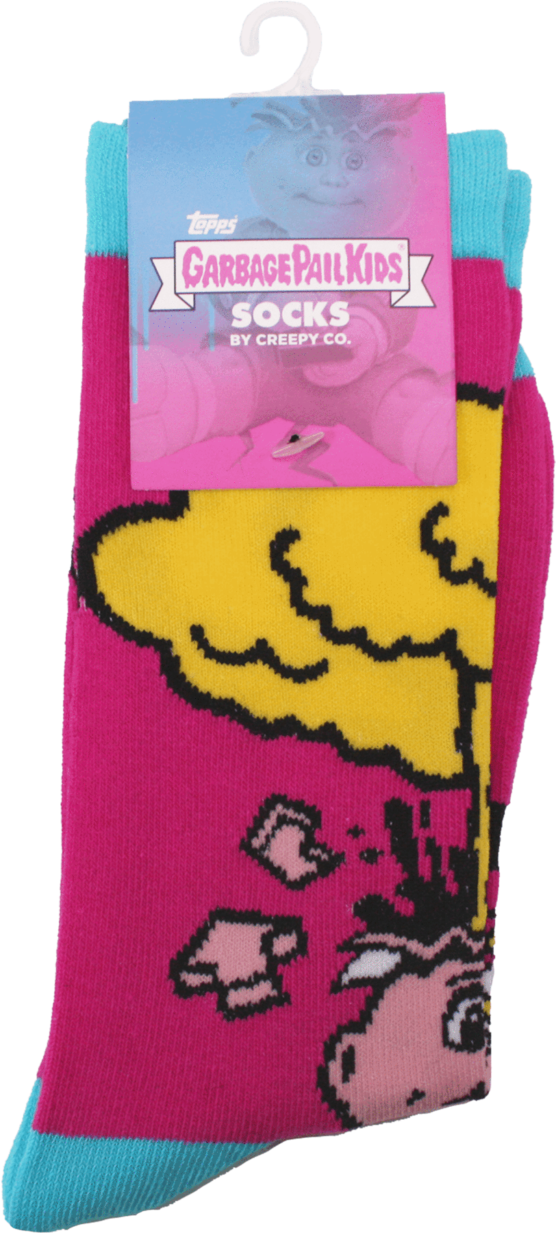 Garbage Pail Kids® Adam Bomb Socks - Sock (2000x2000), Png Download