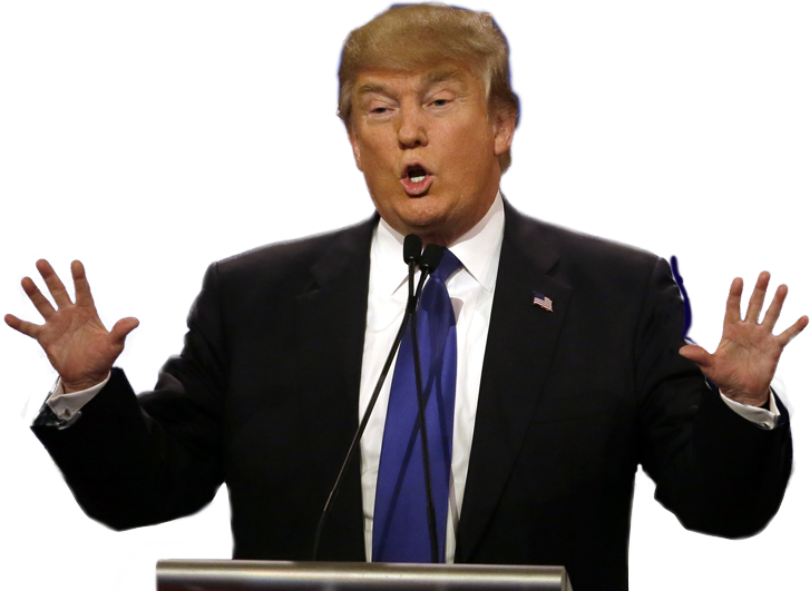 Preptrump - Donald Trump (727x531), Png Download