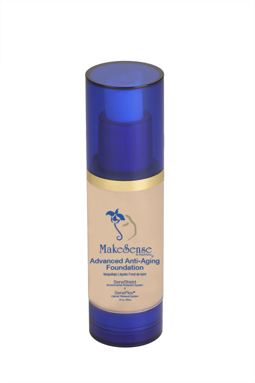 Makesense Advanced Anti-aging Foundation Senegence (895x1342), Png Download