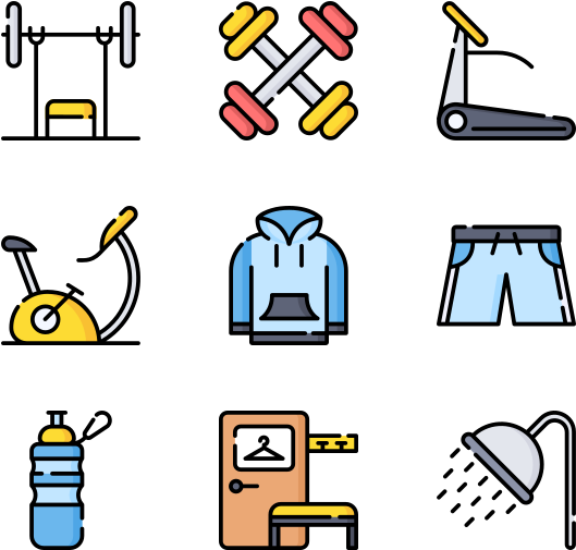 Gym (600x564), Png Download