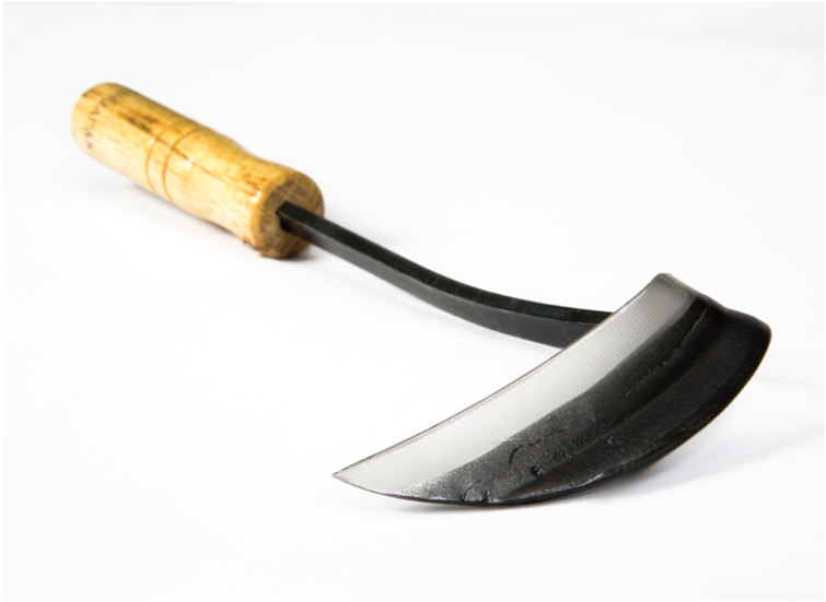 Hand Hoe Pic Angle 35 - Hunting Knife (1000x1010), Png Download