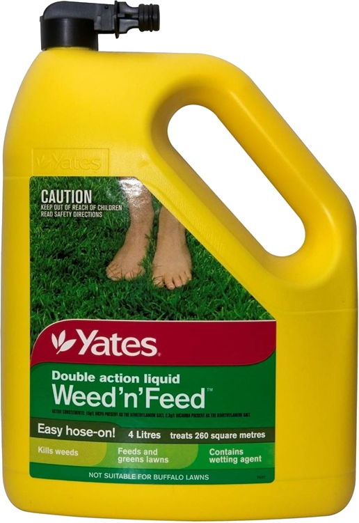 Yates Weed N Feed (516x751), Png Download