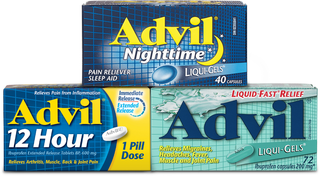 Advil - Advil Pfizer (1240x740), Png Download