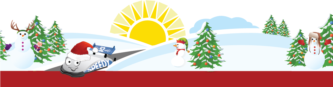 From Santa And Snow Angels To Cookies And Caroling - Illustration (1154x350), Png Download