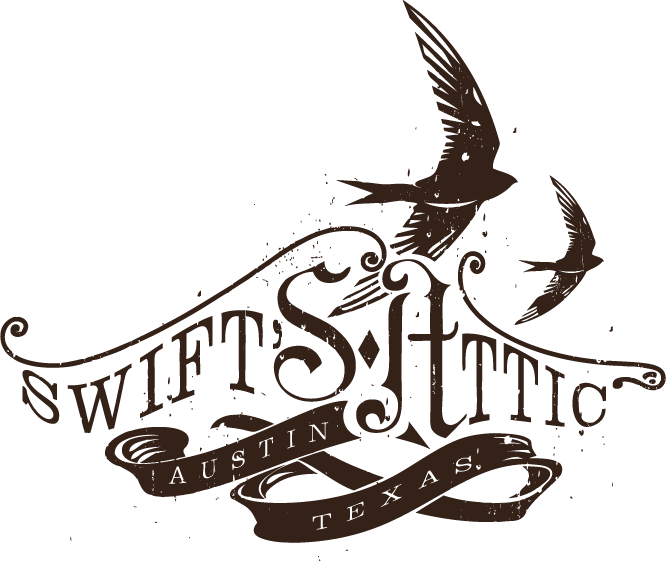 Swifts Usa Today - Swift's Attic Logo (666x561), Png Download