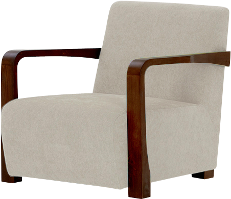 Maison Single Seater Sofa - Club Chair (632x632), Png Download