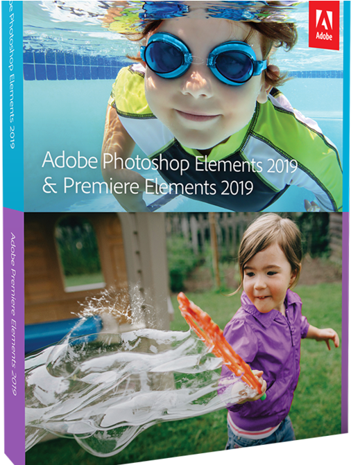 Adobe Releases 2019 Photoshop Elements And Premiere - Adobe Photoshop Elements 2019 & Premiere Elements (1185x670), Png Download
