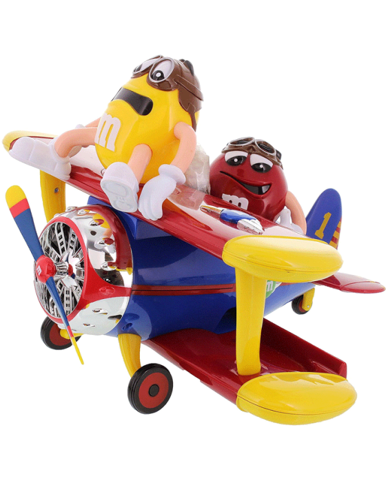 Details - M&m Airplane Dispenser (700x700), Png Download