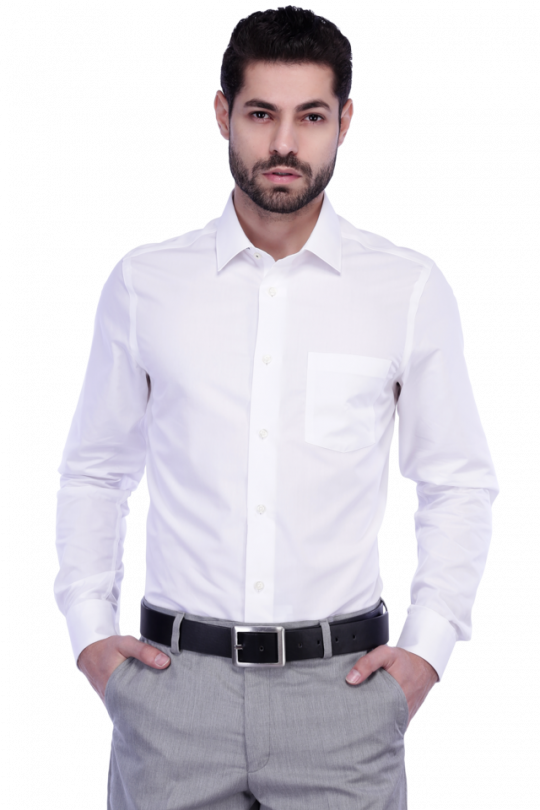 Blackberrys Mens Full Sleeves Slim Fit Formal Solid - Gentleman (540x810), Png Download