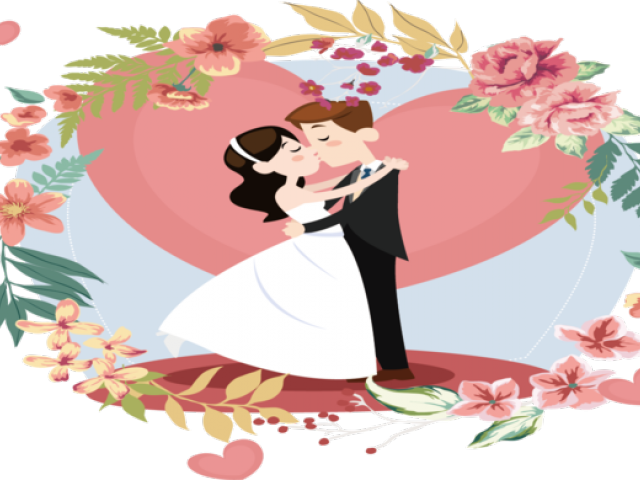 Wedding Cake Clipart Marriage Wishes - Illustration (640x480), Png Download