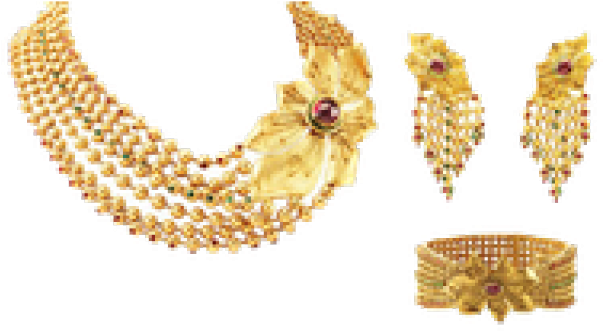 Jewellery Clipart Jewllery - Indian Gold Jewellery Png (640x480), Png Download