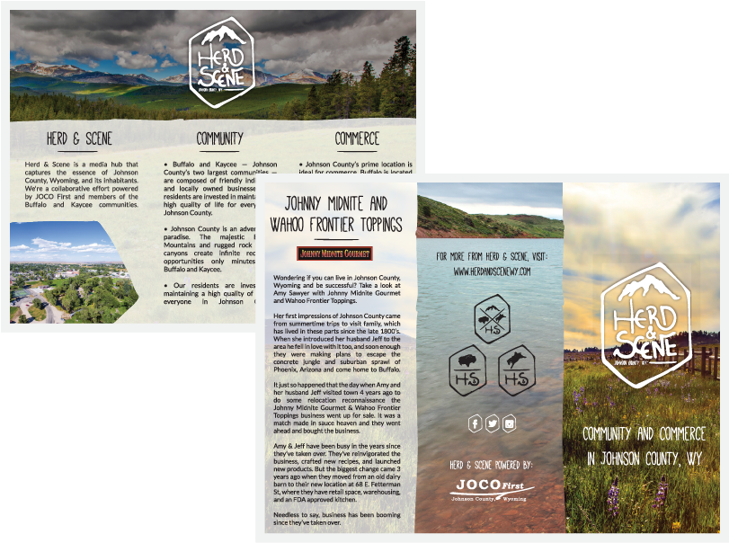 Throughout The Brands Collateral, You'll See Community - Flyer (820x614), Png Download