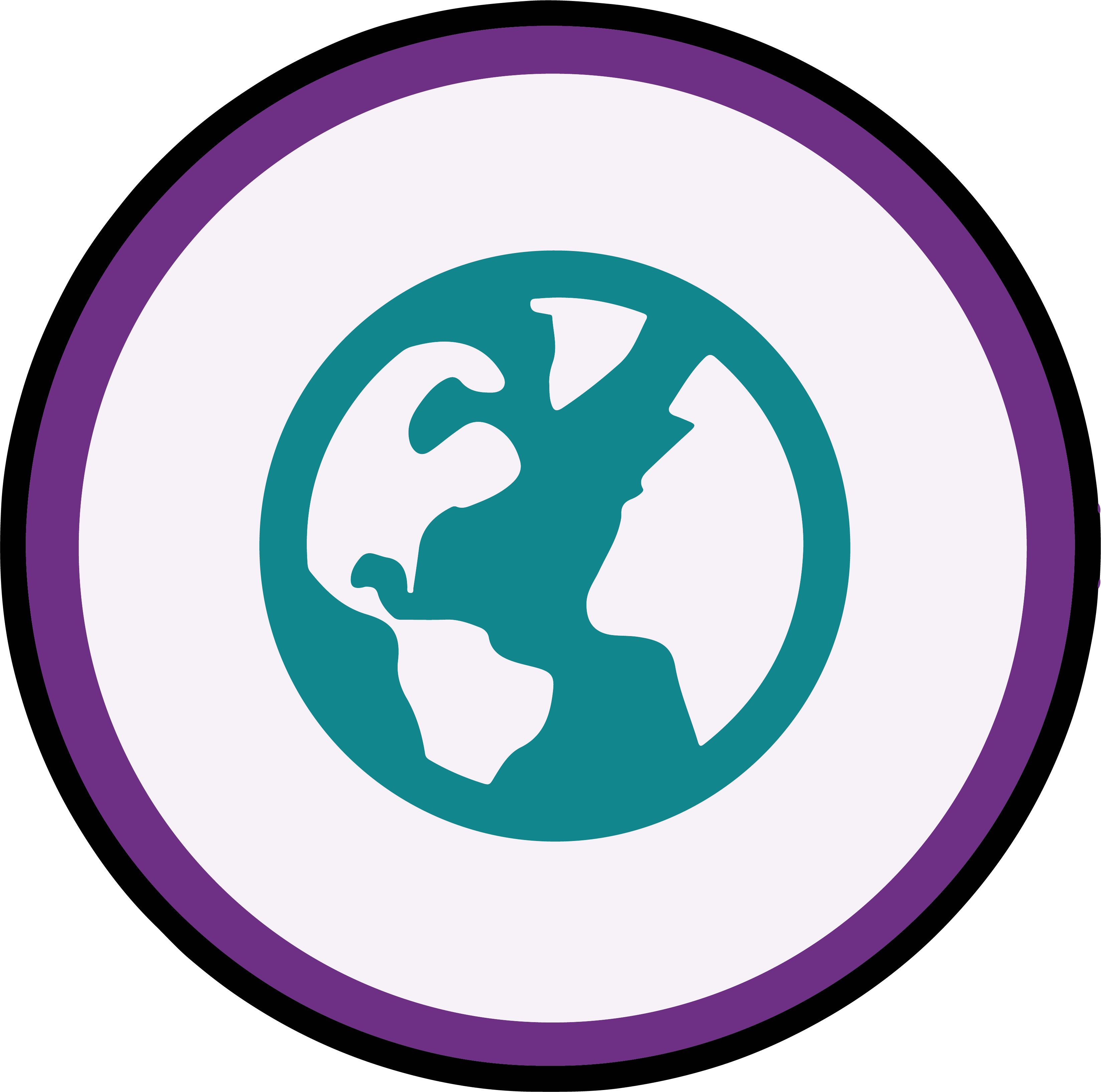 Friends Forever International Homepage - Icon (3295x3267), Png Download