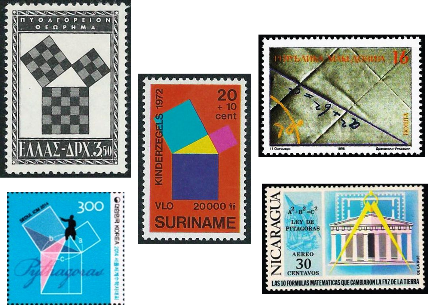 கிரேக்க நாட்டில் இந்துமத ஞானி பித்தகோரஸ்- 1 - Sum Of The Square Roots Of Any Two Sides Of An Isosceles (1424x1015), Png Download
