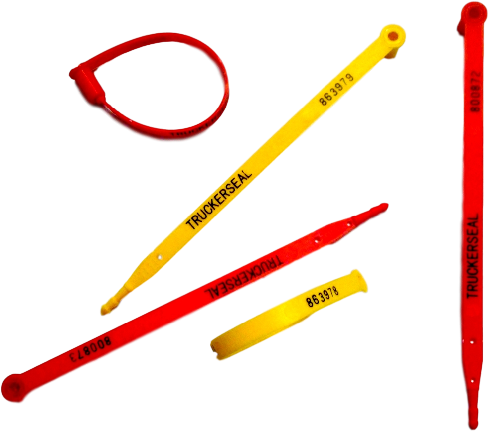 Plastic Band Trucker Seal - Plastic Cable Security Seals (1280x960), Png Download
