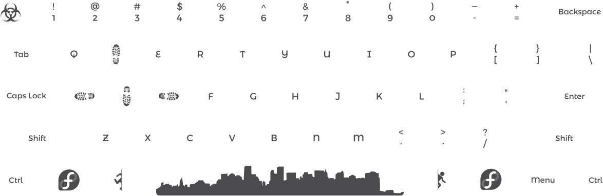Choose Your Keycap Colors - Linux Mint (1495x525), Png Download