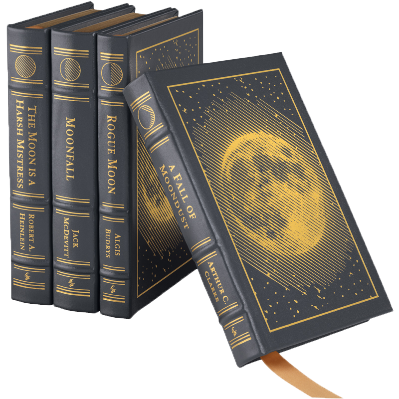 Rogue Moon By Algis Budrys Is A Classic, Beloved Science - Moon's A Harsh Mistress Leather Bound (800x800), Png Download