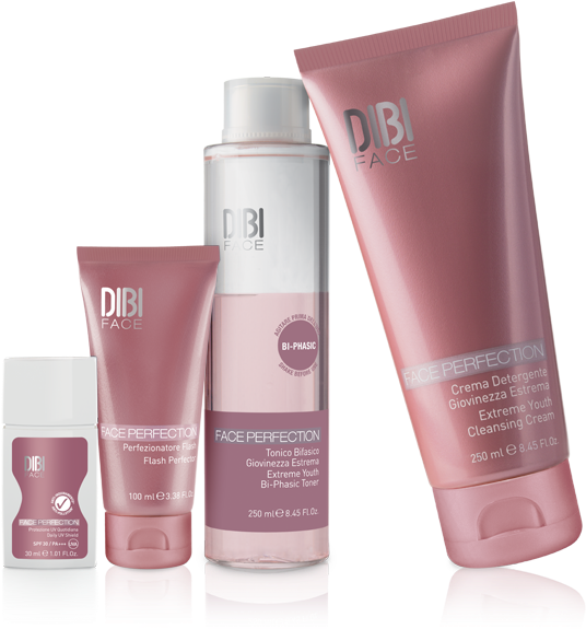 The Active Ingredients Contained In The Cosmetic Products - Face Perfection Dibi Milano (555x676), Png Download