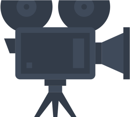Video Camera Clipart Silhouette - Camera De Cinema Png (640x480), Png Download