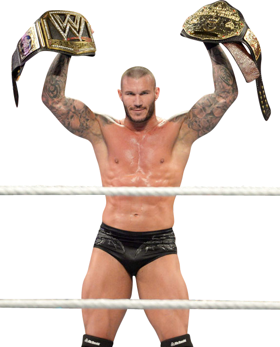 Wwe World Weavy Weight Cahmpions - Wrestler (578x714), Png Download