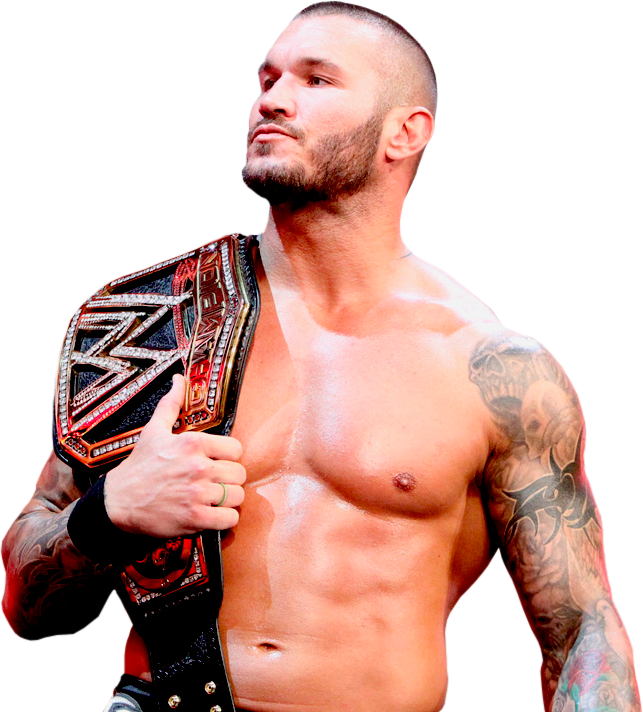 Wwe World Weavy Weight Cahmpions - Randy Orton Icon (643x712), Png Download