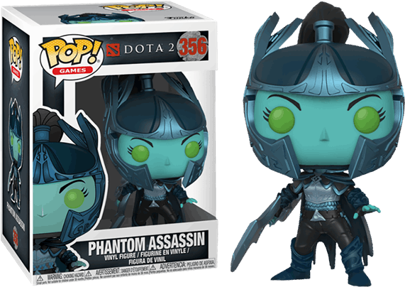 Phantom Assassin Pop Vinyl Figure - Dota 2 Pop Figures (600x600), Png Download