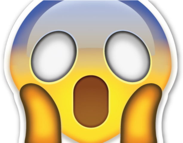 Fear Clipart Shocked Face - Emoticon Asustado Png (640x480), Png Download