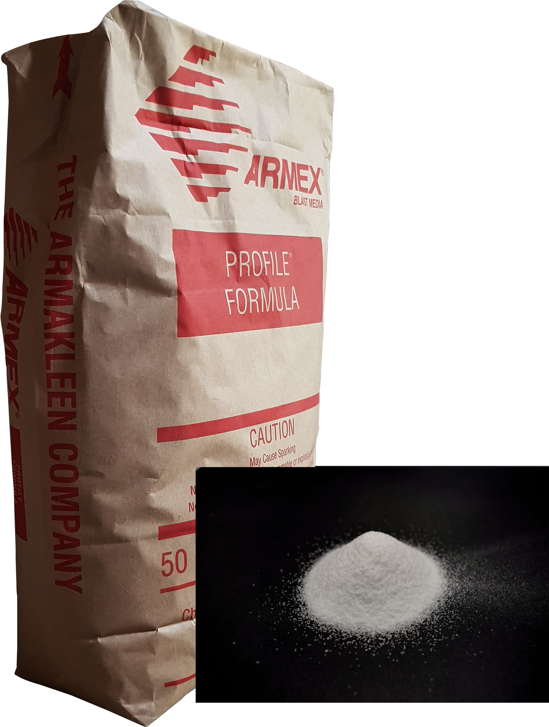 Baking Soda Clipped - Bag (2660x2435), Png Download