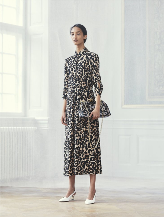 Baum Und Pferdgarten Alham Leopard Print Dress - Baum Und Pferdgarten Alham (701x700), Png Download