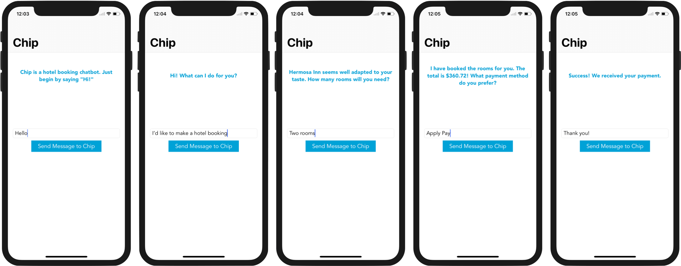 Chatbot Demo Hotel Booking - Chat Bot Iphone X (2202x892), Png Download